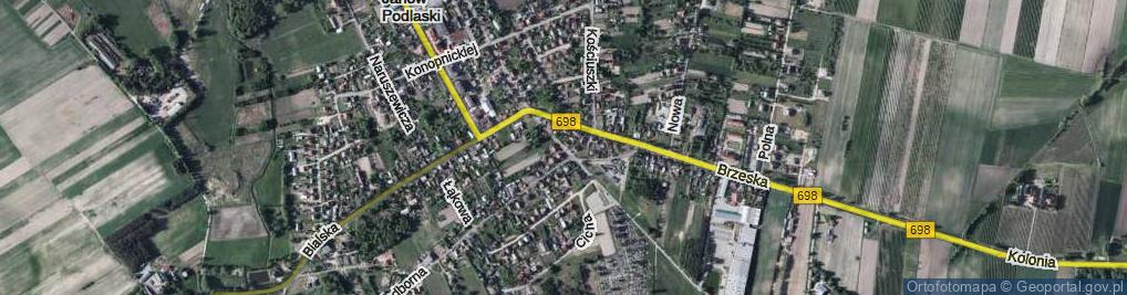 Zdjęcie satelitarne Bakaliowa ul.